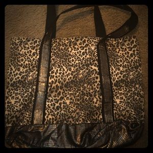 Victoria Secret  Leopard Print Bag